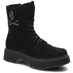 Schwarze Stiefeletten Exquisite Modische Damenschuhe Für Herbst, 36