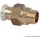 Geberit bergangsverchraubung Mapress d 35xR 1 1/4, Cu, flachd., m AG, Rotguss
