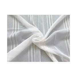 WECKBRODT Breslau Kräuselband 300 x 160 cm cremeweiß