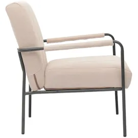Svita Kyle Loungesessel Polstersessel Akzentstuhl Wohnzimmer mit Armlehne Beige