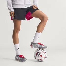 adidas Predator Elite FG Herren Grau/Rot/Weiß 44