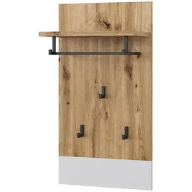 Vicco Wandgarderobe Selena Weiß/Eiche