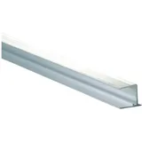 Alu Abschlussprofil für 32mm Polycarbonat Hohlkammerplatten - 1,25m