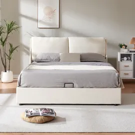 [en.casa] Lunner 160 x 200 cm Beige