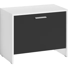 byLIVING BEN 60 x 40 x 30 cm schwarz-weiß matt / schwarz-weiß