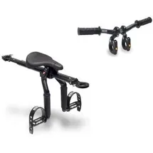 Kids Ride Shotgun Pro 2.0 MTB Front Kindersitz/Lenker Combo Set, schwarz