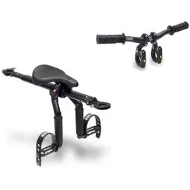 Kids Ride Shotgun Pro 2.0 MTB Front Kindersitz/Lenker Combo Set, schwarz