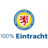 wall-art Wandtattoo »Eintracht Braunschweig 100%«, (1 St.), selbstklebend, entfernbar, bunt