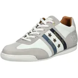 Pantofola d'Oro PANTOFOLA D ́ORO "Pantofola d'Oro Sneaker Veloursleder/Textil", Herren, Gr. 41, weiß (grau, weiß), Textil, Veloursleder, Schuhe Sneaker