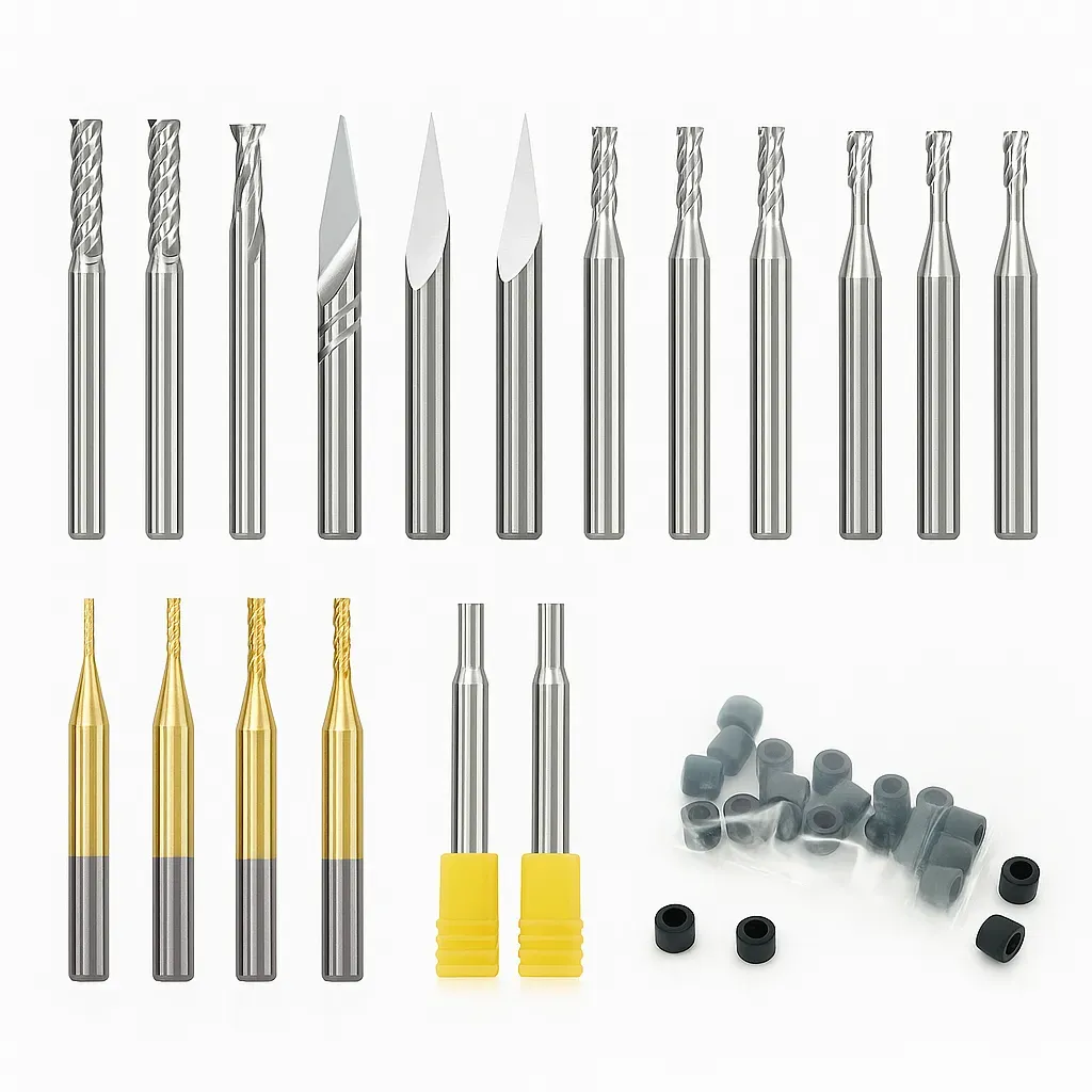 Makera - Commonly Used Milling Bit Bundle, Modell: Standard (26-Piece)