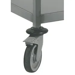 Tournus robuster Servierwagen mit konstant glatter Oberfläche.