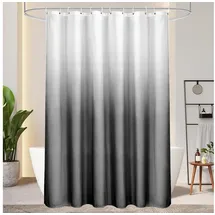 AooHome Duschvorhang 180 x 200 cm grau
