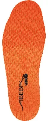 Einlegesohle Soft Comfort 350123 für Sicherheitsschuh uni6, W8, Größe 36 - orange - 36