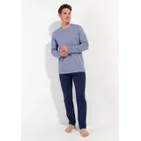 HOM Pyjama Modal Comfort Blau L