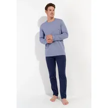 HOM Pyjama Modal Comfort Blau L