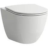 Laufen Pro Wand-Tiefspül-WC mit WC-Sitz Weiß