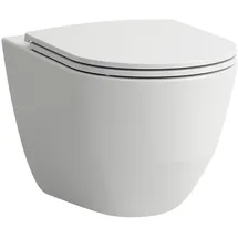 Laufen Pro Wand-Tiefspül-WC mit WC-Sitz Weiß
