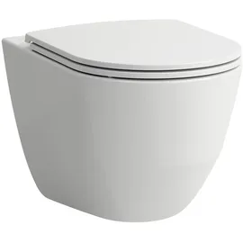 Laufen Pro Wand-Tiefspül-WC mit WC-Sitz Weiß