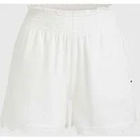 O'Neill Essentials Ava Smocked Shorts snow white S
