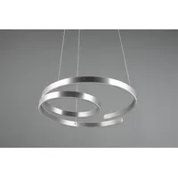 Trio Leuchten LED Pendelleuchte »MARNIE, spiralförmige LED Hängelampe indirektes Licht warmweiß 3000K«, 1 flammig, Leuchtmittel LED-Board LED fest integriert, 8000 Lumen höhenverstellbar 3 Stufen dimmbar Hängeleuchte Esszimmer