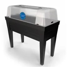 BigDean Hochbeet XXL Balkon 0 x 0 x 0 cm Schwarz