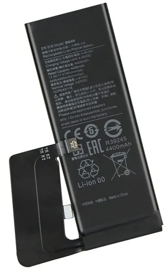 Backupower BM4M Ersatz Akku Kompatibel mit Xiaomi Mi 10 Pro 5G Xiaomi 10Pro