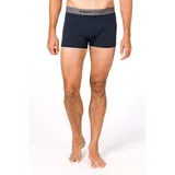 super.natural Körpernahe Herren Boxershorts, Mit Merinowolle, M BASE MID BOXER 175, Größe: S, Farbe: Dunkelblau