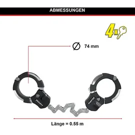 Master Lock Street Cuff 8290