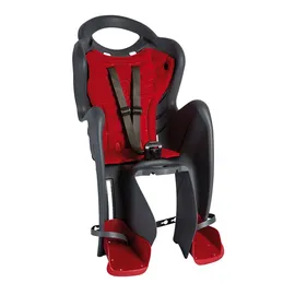 BELLELLI Mr Fox Clamp Kindersitz Für Fahrrad Hinten - Grey - Max 22 kg
