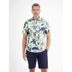 Sommerhemd in Hawaiian-Style - White - XXL