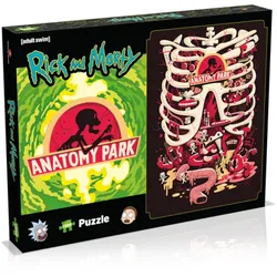 Rick and Morty - Puzzle - Anatomy Park (1000 Teile)