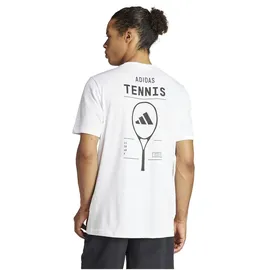 adidas AEROREADY Tennis Category Graphic Tee weiß L