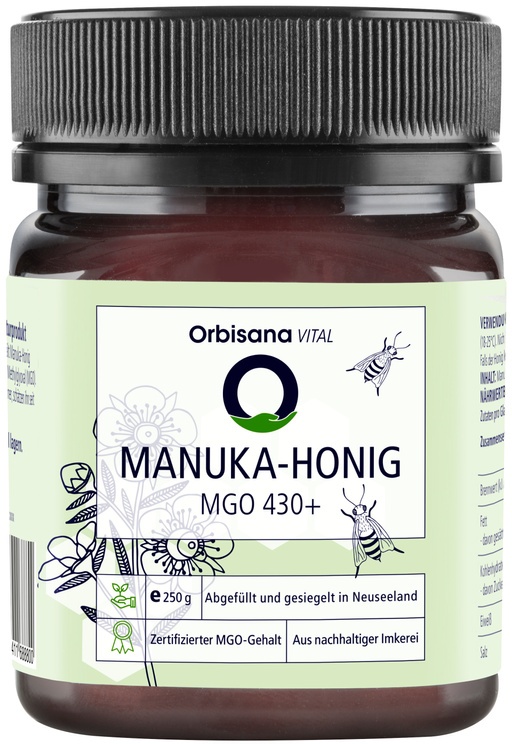 Manuka Honig Mgo 430+ Von Orbisana Vital (250G)