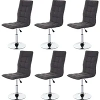 MCW Esszimmerstuhl MCW-C41, Stuhl Küchenstuhl, Stoff/Textil hellgrau