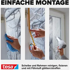 Tesa Moll Fensterfolie IsolierfolieThermo Cover 4 x 1,5 m
