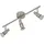 Brilo LED Deckenleuchte Spotleuchte dreh-& schwenkbar 3xGU10 9W Matt-Nickel Briloner - Silber