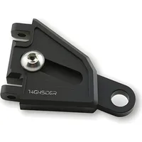 Highsider CNC Alu Lampenhalter EXTEND für Gabel 65 mm längenverstellbar Schwarz