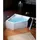 Polysan FLOSS Eckbadewanne 145 x 145 cm (50) MPNR