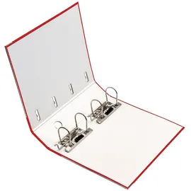Falken Doppelordner A4 Kunststoff für 2x DIN A5 quer 70mm rot