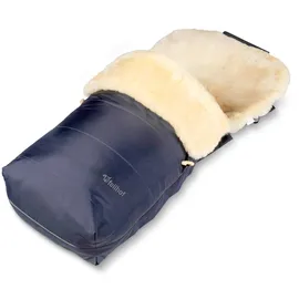 Fellhof Lammfellfußsack Garmisch marine