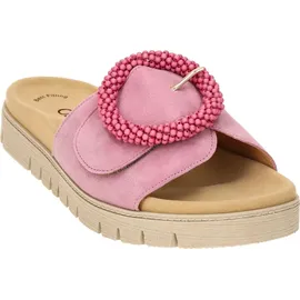 Gabor Damen Pantoletten Frauen Slipper,Best Fitting,schluepfschuhe,Slides,Slip-ons,Backless Slipper,Mules,Gartenschuhe,Soft pink,39 EU