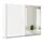 Rauch Schwebetürenschrank Quadra 271 x 210 x 62 cm Weiß/Orange