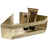 Schöner Wohnen Eckablage Meleto 28,5 x 8 x 18 cm Gold