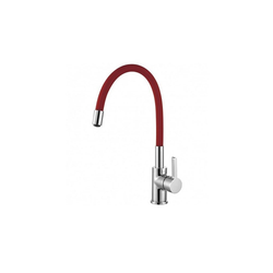 HAK Küchenarmatur Sinks Küchenarmatur, Chrom/Rot Größe 336mm