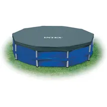 Intex Abdeckplane für Frame Pool 366 cm blau 28031