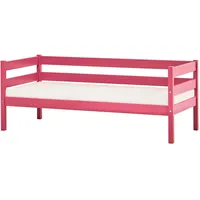 Hoppekids Einzelbett »ECO Comfort Kinderbett, Kiefer Massivholz, Jugendbett inkl. Rollrost«, 70x160 cm, wahlweise in verschieden Farben/ Matratze/ Absturzsicherung, rosa