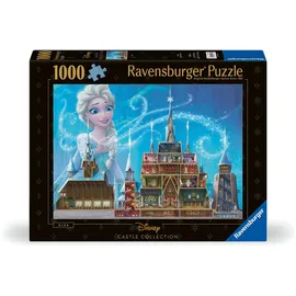 Ravensburger Erwachsenenpuzzle 1000 Teile - Disney Prinzessinnen - Disney Castles: Elsa