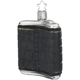 Inge-Glas Manufaktur INGE-Glas Christbaumschmuck Glas Flachmann Taschenflasche Weihnachtskugeln Weihnachtsbaum