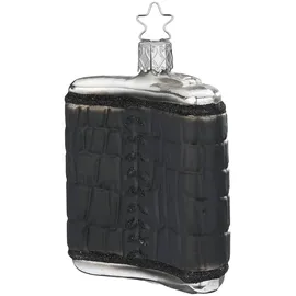 Inge-Glas Manufaktur INGE-Glas Christbaumschmuck Glas Flachmann Taschenflasche Weihnachtskugeln Weihnachtsbaum