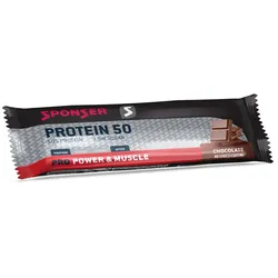 SPONSER Proteinriegel Protein 50 Chocolate | 50g Riegel
